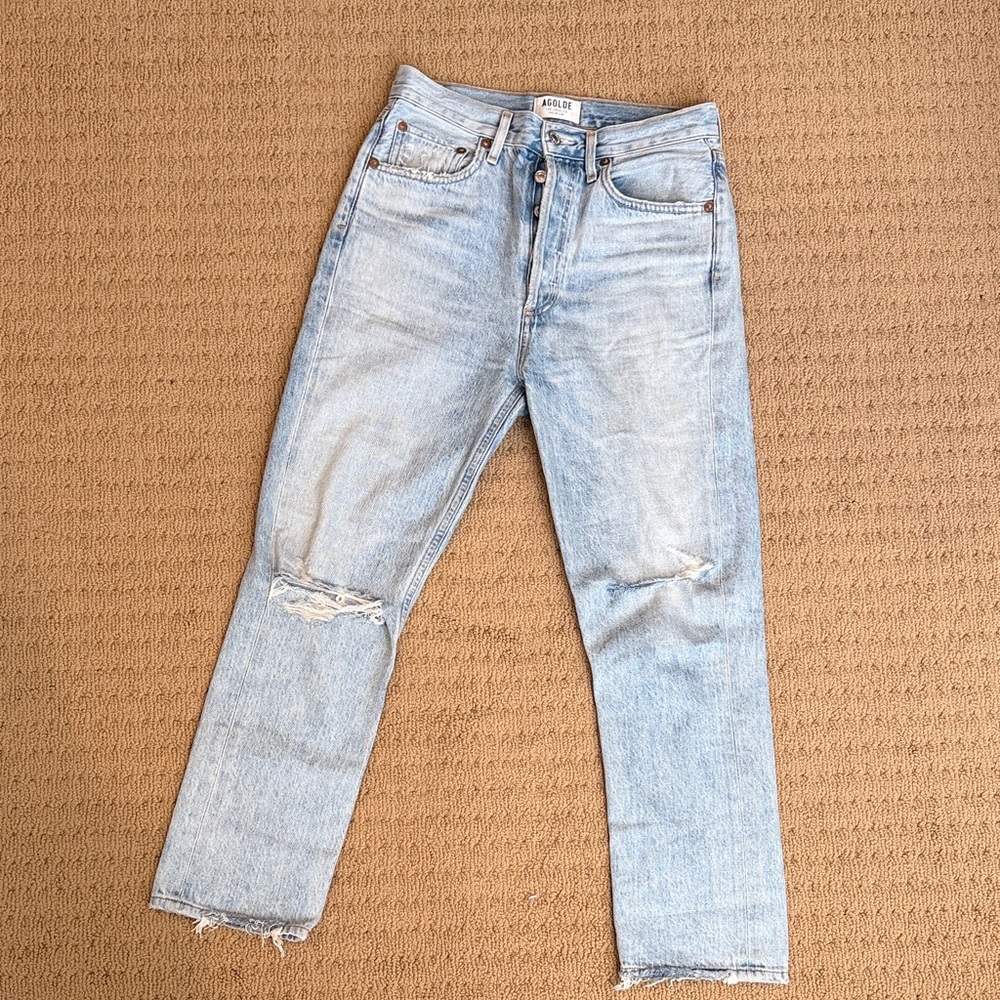 Agolde Riley Straight Leg Jeans